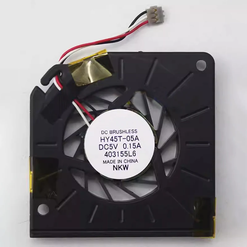 3-線式ラップトップ冷却ファン-dc5v-015a-5-ミリメートル超薄型ターボブロワー-1pc-新しい-hy45t-05a