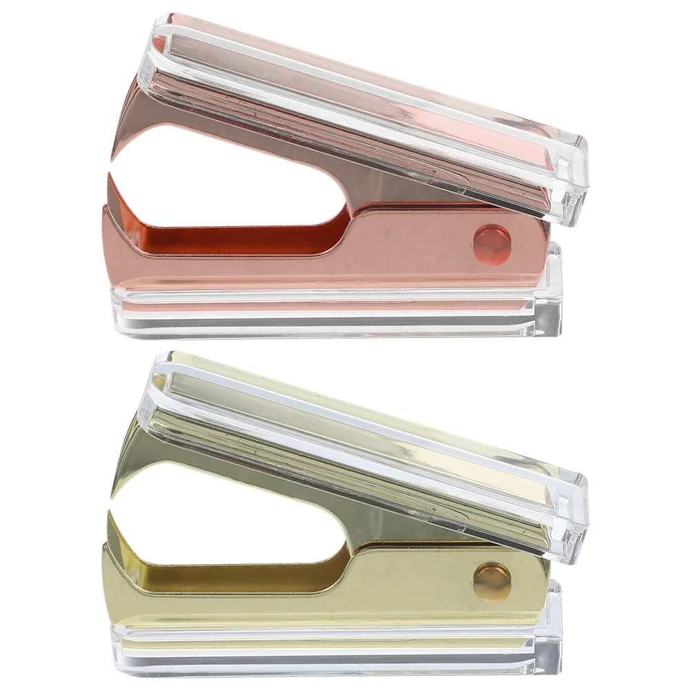 

2 Pcs Staple Remover Office Tools Disassembler Hand Held Puller Home Accessories Removers