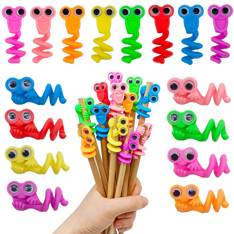 5/10/20 Cute Big Eyeball Pen Set Suitable Kids Birthday Party Back-to-School Kindergarten Gifts Reward Boys Girls Strange Gifts