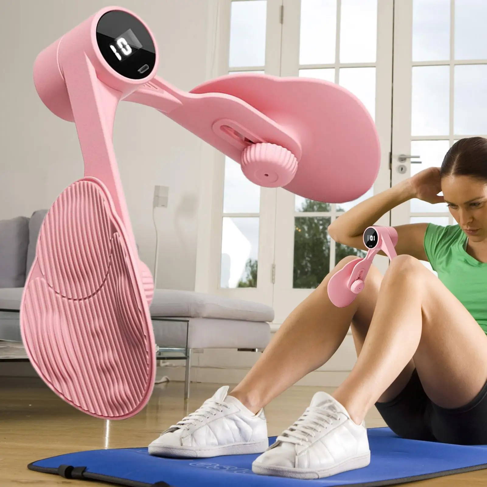 

Устройства для упражнений на тазовое дно, тренировки бедер, ног, силовые тренировки, тренажер для бедер со счетчиком для мужчин и женщин, сила на открытом воздухе