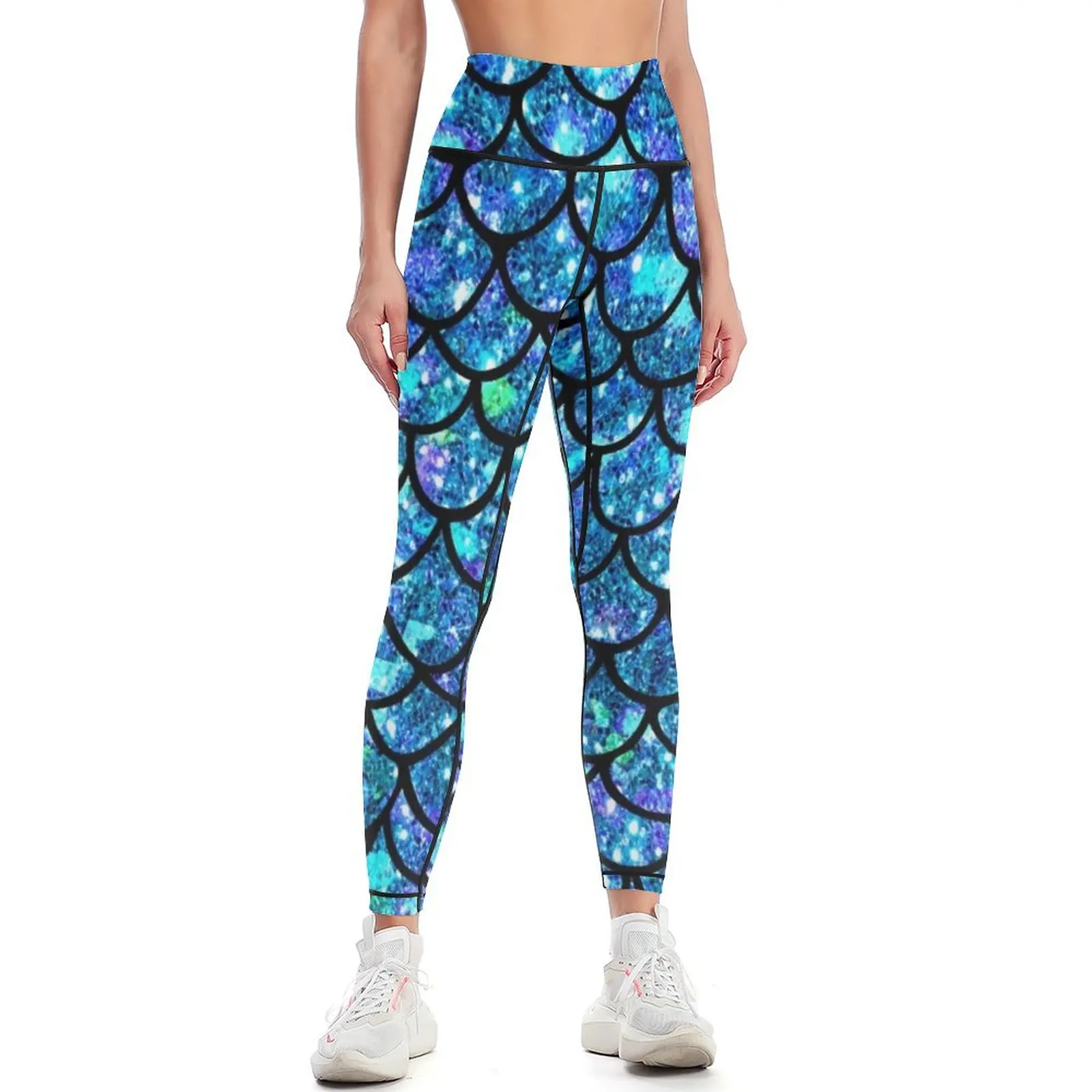 

Magical Sparkly Mermaid Scales Leggings Women's pants Sweatpants Womens Leggings