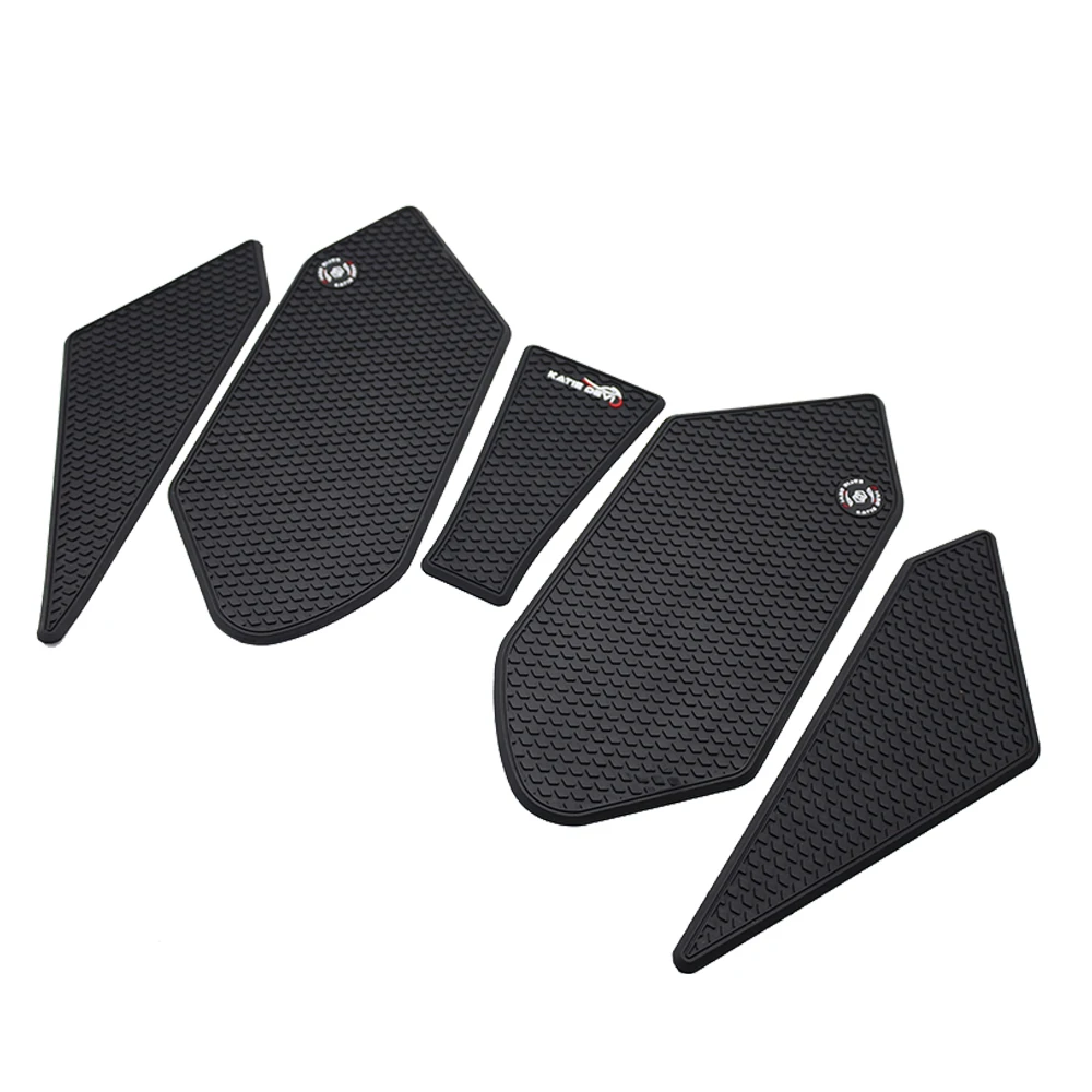 NWE Motorcycle Tank Pad Protector Sticker For NINJA 500 SE NINJA500 2025 Fishbone Stickers Tank GRIPS ninja500 se 2024 - 2026