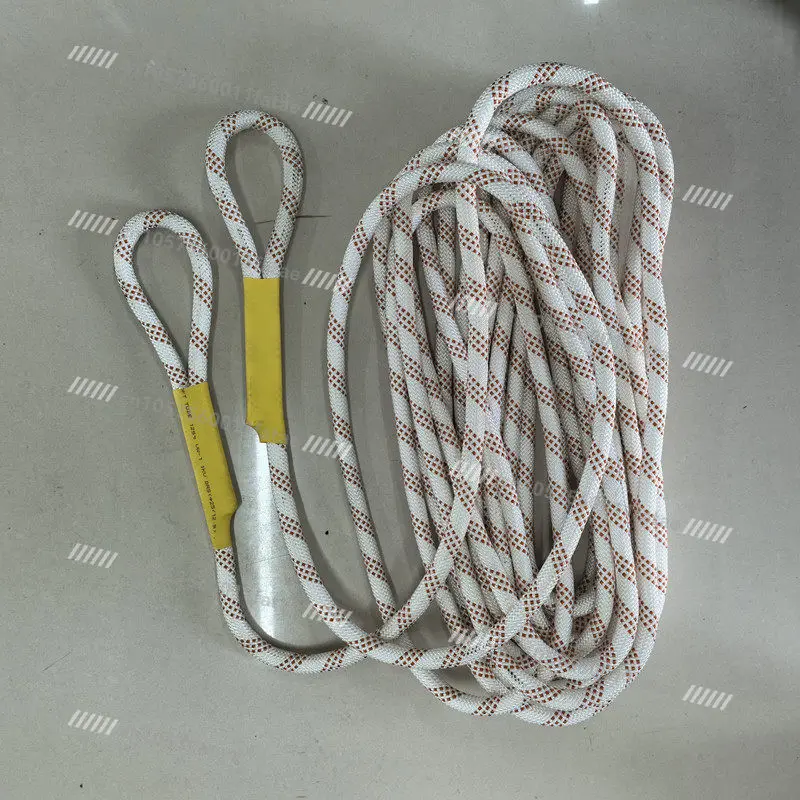 Power Transmission Rope Diameter 14mm Insulated Safety Rope, Non-slip Polypropylene, Power Construction Tools