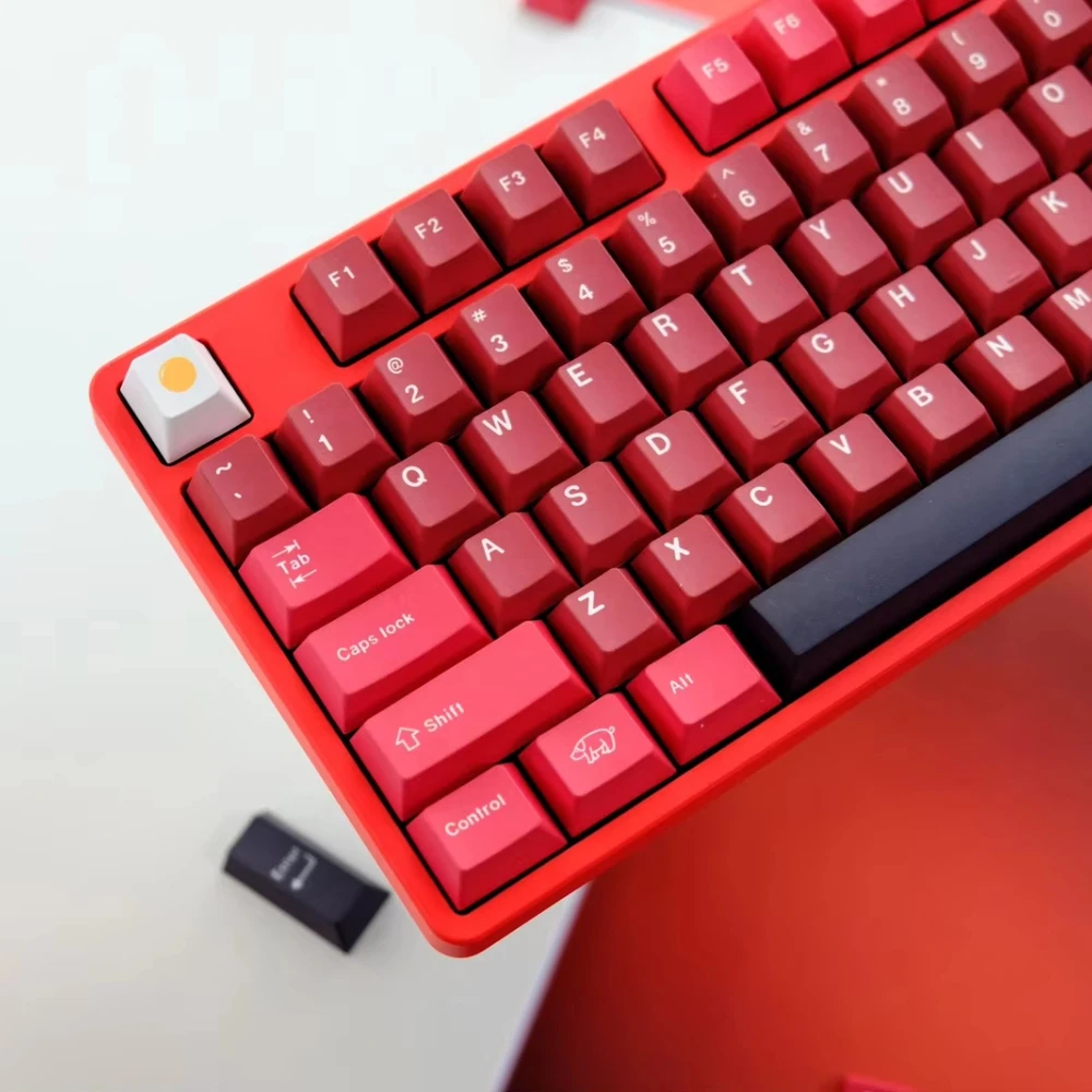 GMK Jamon Keycap 129 Keys Cherry Profile PBT Dye-Subbed GMK Clone Keycaps For MX Mechanical Keyboard GH60 61 61 67 87 84 98 108