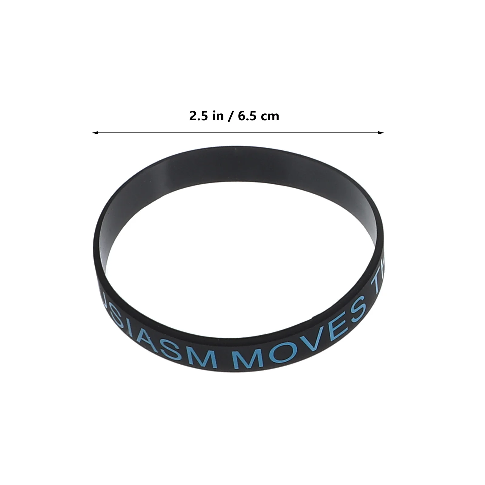 

100Pcs Motivational Silicone Bracelets Inspirational Quote Wristbands Elastic Unisex Teen Bands Silicone Bands