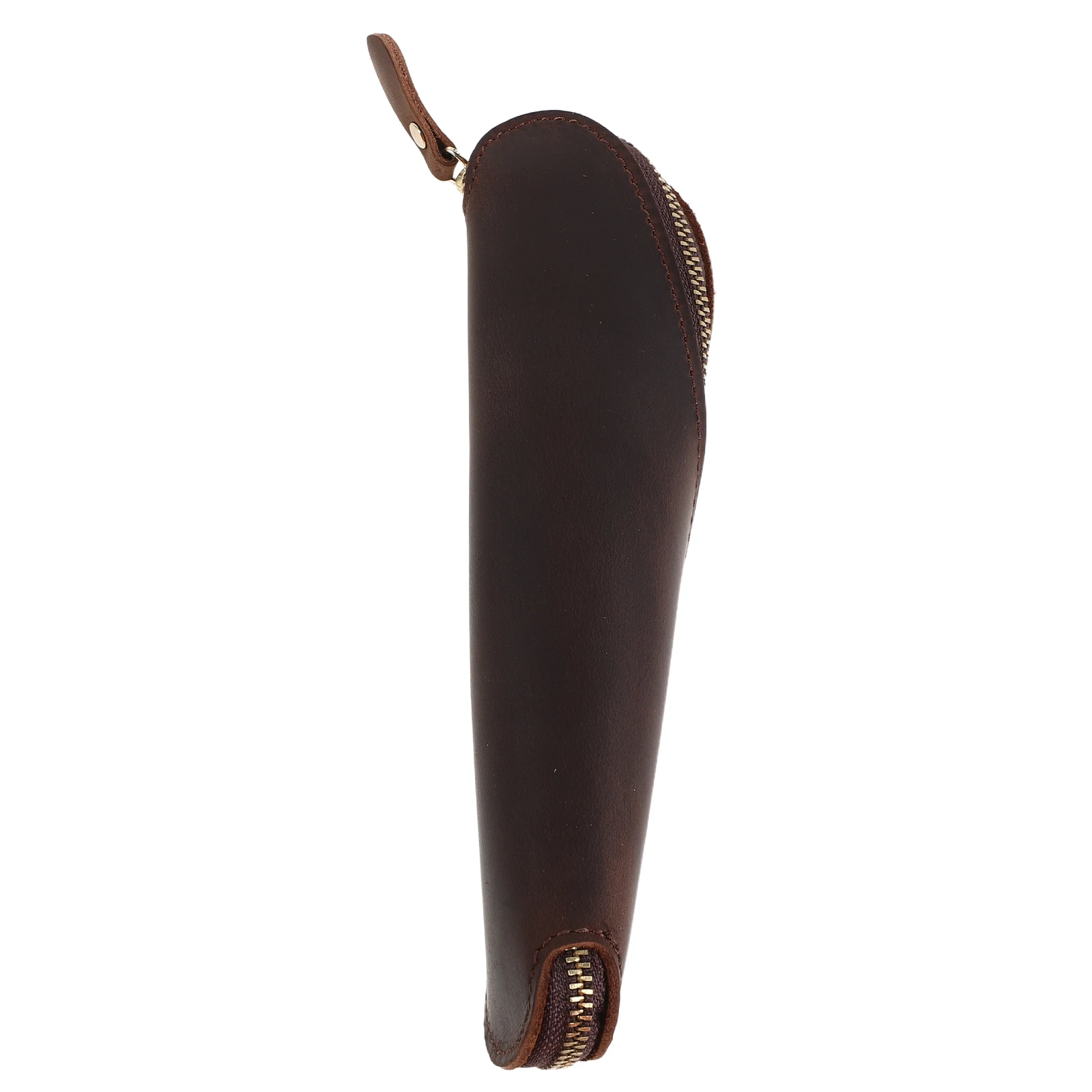 

Vintage Pen Pouch Portable Pencil Case Organizer Slim Stationery Bag Zipper Pencil Pouch for Men Women College Students