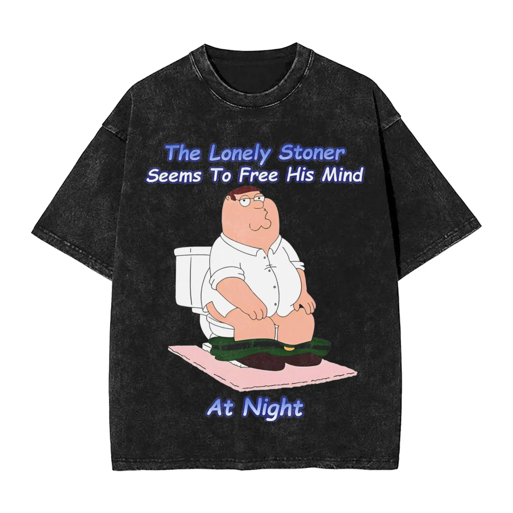 Oversized Washed T Shirt Families Guys Peter Griffin Crazy Gift Tv Homer (28) Loose T Shirts  Hip Hop Tshirt for Men Beach Tees