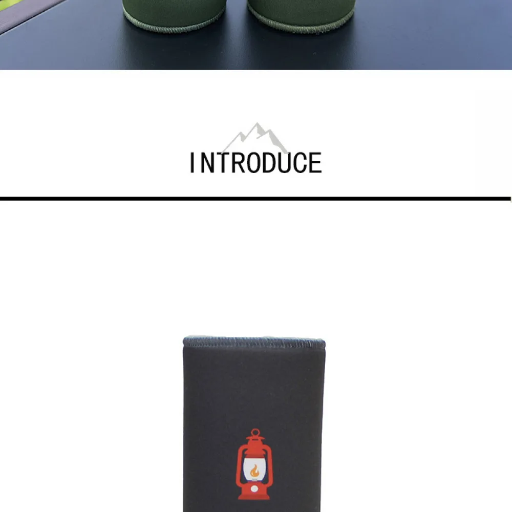 Anti Slip Beer Can Sleeve For COOLCAMP Outdoor Camping Insulated Bottle Cover Thickened Thermal Protector Gear Supply