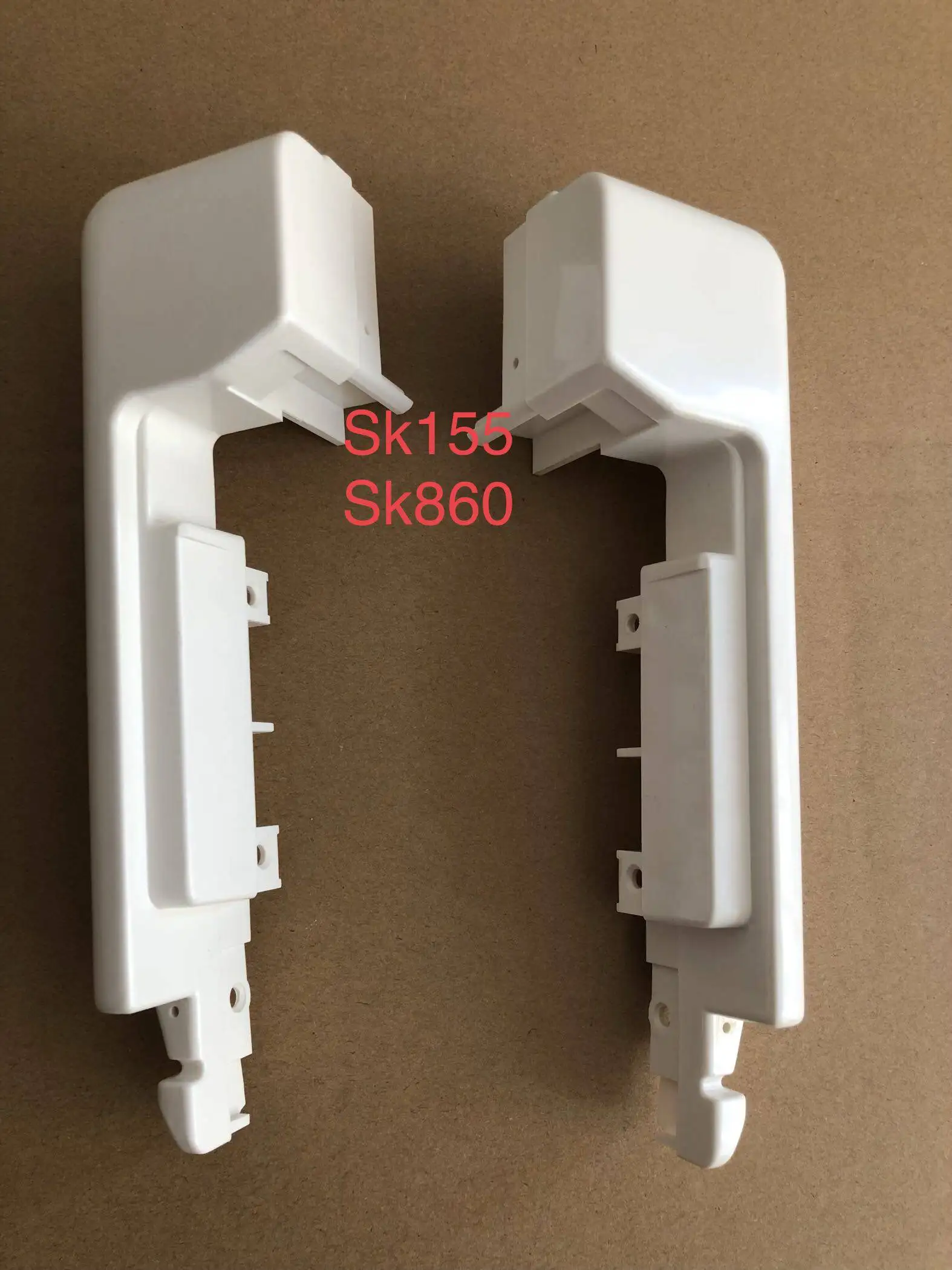 

2pcs Sliver Reed Weaving Machine Accessories Sk155 Sk860 Box Side Panel L/r