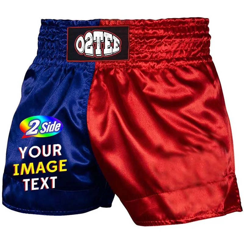 Customized Muay Thai Shorts Combat Boxing Judo Men Women Sports Pants Running Casual Training Clothes Personality Pattern