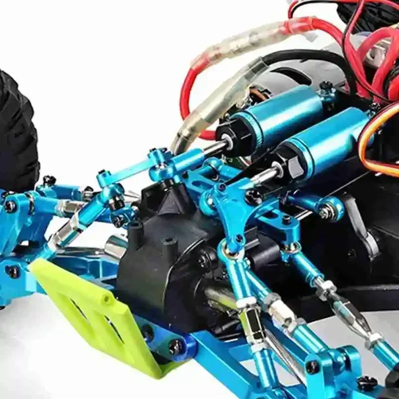 12428 12423 Kit Aksesori Peningkatan Peredam Kejut untuk Feiyue FY03 WLtoys 12428 12423 1/12 RC Suku Cadang Mobil Buggy