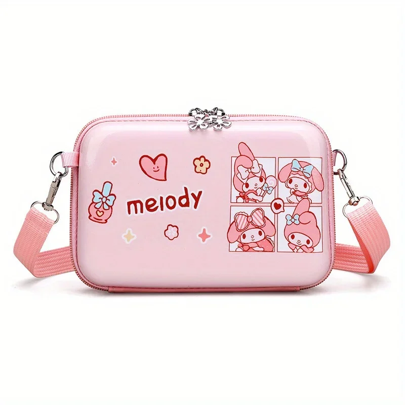 Sanrio Crossbody Bag Adorable Phone Purse Secure Square Compartment Adjustable Strap Effortless Daily Style Fashion Mini Bag New