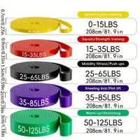 Juego de bandas de resistencia, correas de tracción, bandas de dominadas auxiliares, correas de ejercicio, bandas de ejercicio para piernas para gimnasio, Fitness, equipo de entrenamiento en casa