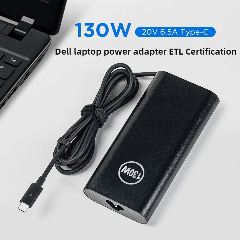 

Зарядное устройство для ноутбука USB C мощностью 130 Вт, совместимое с шнуром питания Dell Precision 5570 5560 5550 5530 5760 5750 3560 Latitude 7410 7310 7210