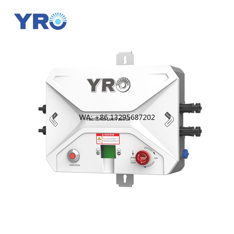 

Sunshine Rapid Shutdown Solar System Fireman Safety 1500V DC Solar Rapid Shutdown Device Firefighter Safety Switch 1-2 String P
