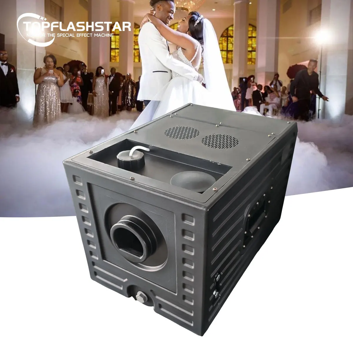 Factory 2500W Low Lying Fog Machine Water Base Ground Smoke Machine For Wedding Stage Event Party
