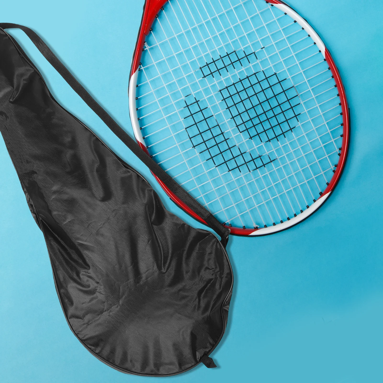 

Tennis Racket Shoulder Bag Lightweight Oxford Cloth Protective Storage Case Portable Carrying Bag for Sports Sport Bags Covers