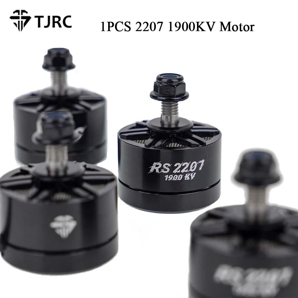 

TJRC RS Series 2207 1900KV 6S Бесщеточный двигатель для RC FPV Дрон Квадрокоптер Гоночный фристайл Дрон Запчасти