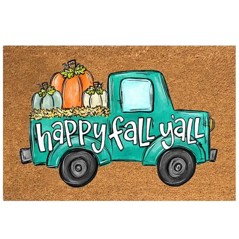 

Домашний коврик для Хэллоуина, домашний коврик для входной двери, праздничный Декоративный Напольный дверной коврик, моющийся многоразовый наружный коврик для входной двери