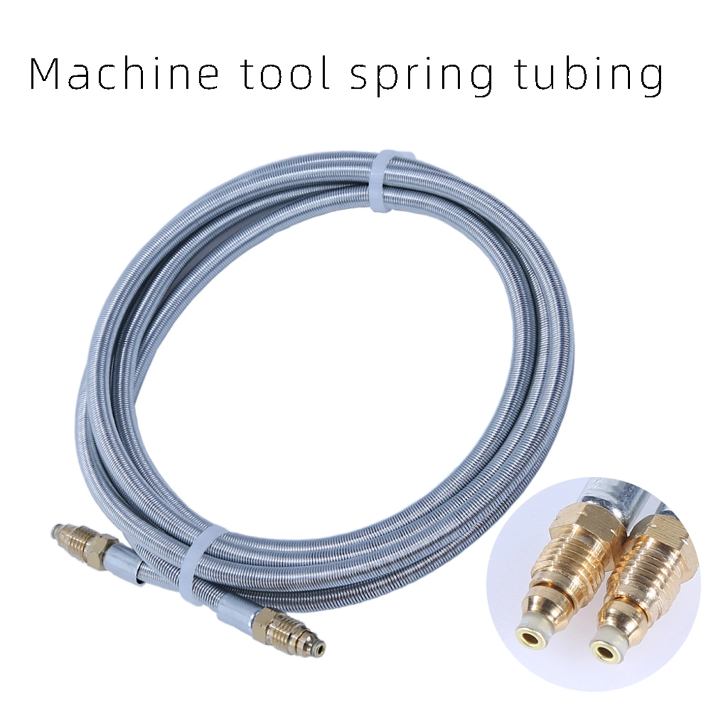 THM CNC Machine Spring Wire Tubing M8 M10 Lubricating Oil Conveying Connecting Thread for Industrial Use