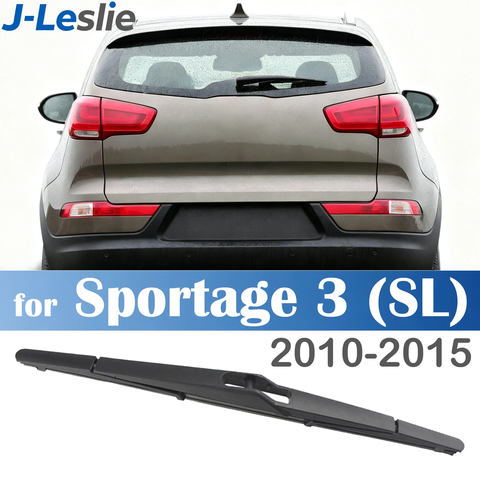 12 Zoll für KIA Sportage III 3 MK3 SL 2010-2015 Heckscheibenwischerblatt Windschutzscheiben-Heckklappenfensterwischer Zubehör scheibenwischer Hinten Heckwischerarm