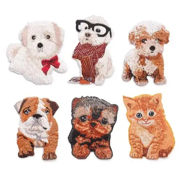 Toppa Ricamata Gatto Bruco – ThePatchGuy – Circa 2,75 X 3,5 Pollici – Da Cucire O Stirare
