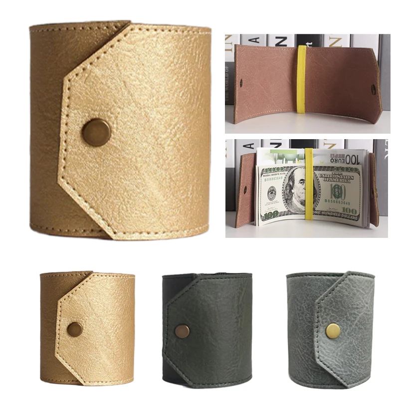 Handliche Leder-Geldbörse, schneller Barzugang, Geldhalter, Luxus-Geldbörse, Geld-Geldbörse, Organizer und Aufbewahrungstasche, tragbare Geldtasche
