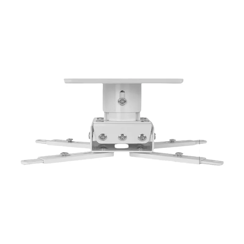 XM150A Aluminum Alloy Projector Ceiling Mount Bracket Rotating Feature 25kg Load Capacity Adjustable Length 120-140mm