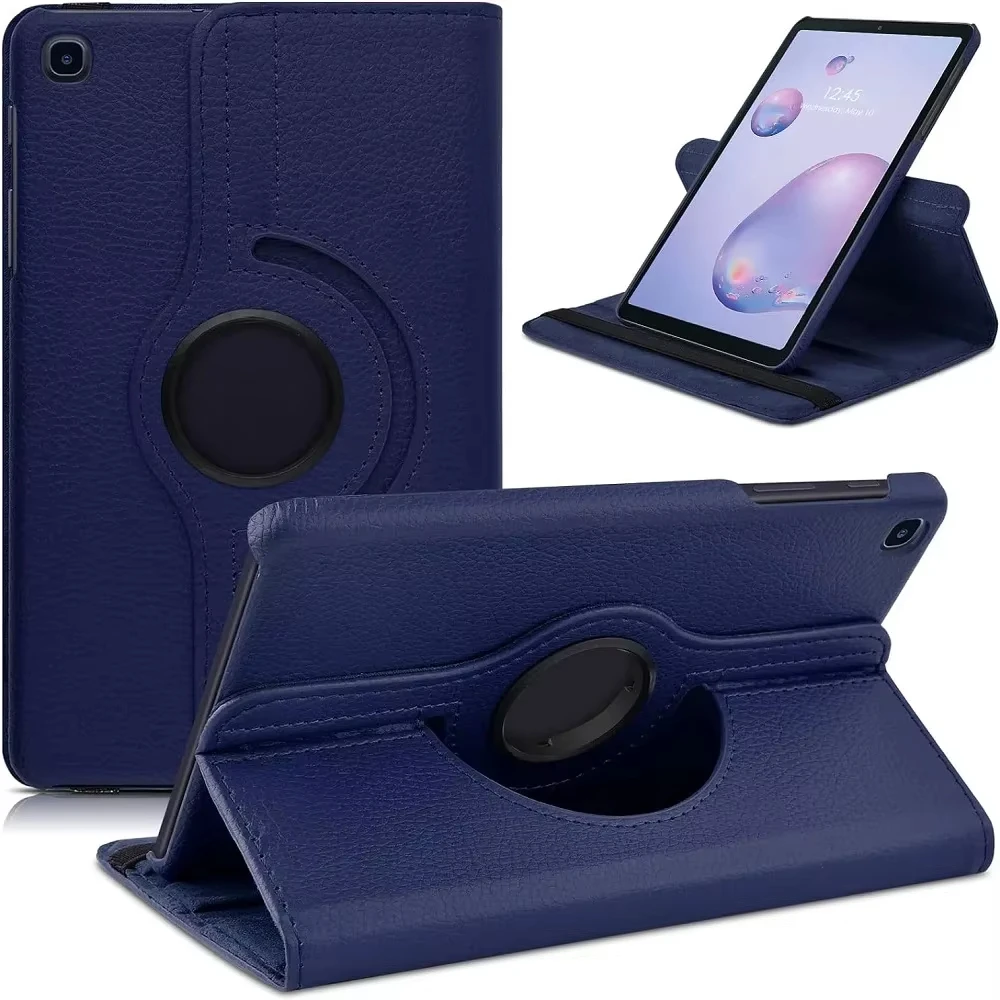 Rotating Case for Samsung Galaxy A9 Plus 11in A8 A7 Lite Tablet Galaxy Tab S9/S9 FE/S10 FE/S7/S8/S6 Lite PU Leather Stand Cover