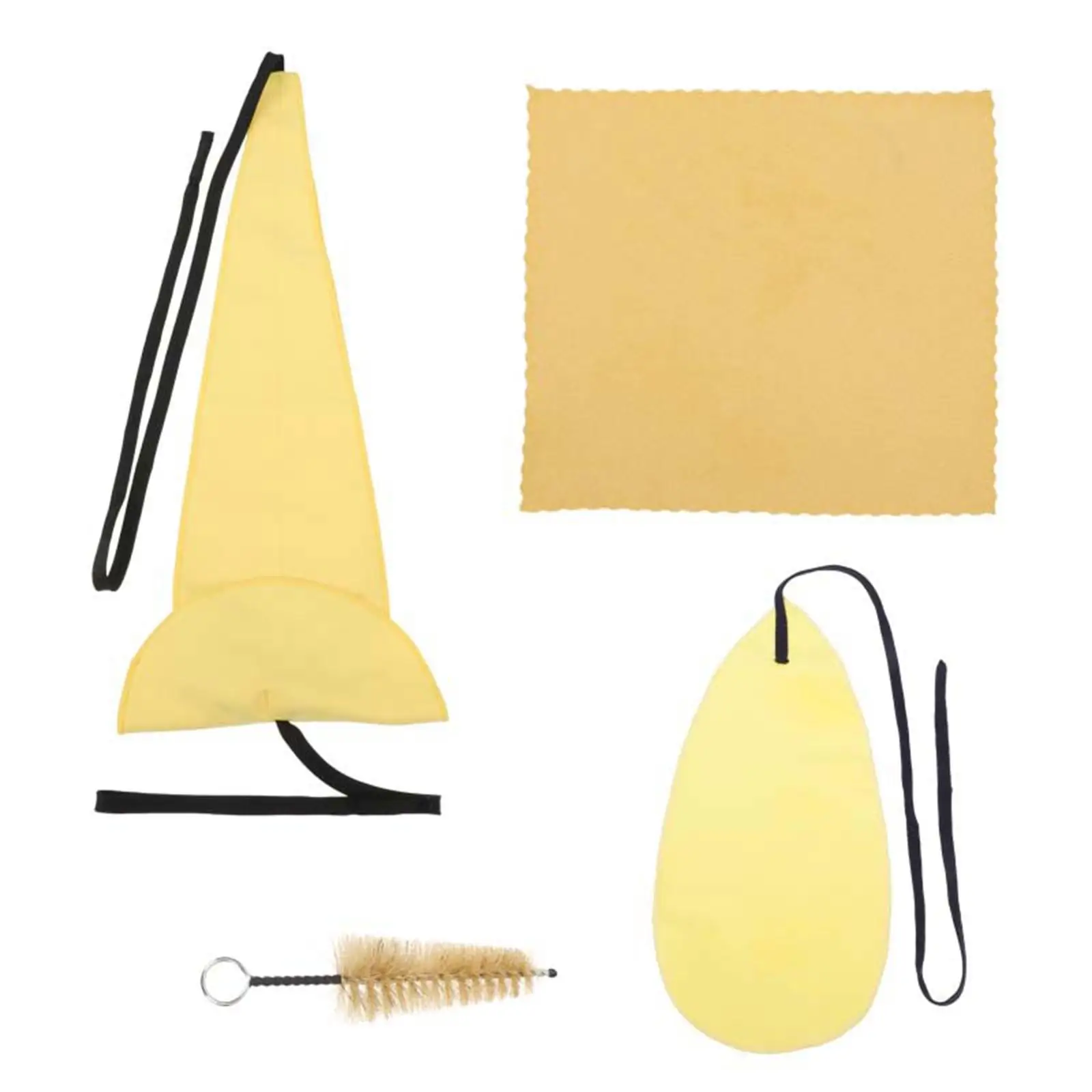 Saxophone Cleaning Set Portable for Clarinet Woodwind Instruments Alto Tenor