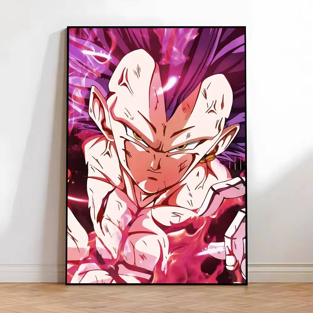 1 Stück Anime Dragon Ball Vegeta Poster HD-Druck Vintage Wandkunst Dekoration für Zuhause und Arbeitszimmer – Detail 12