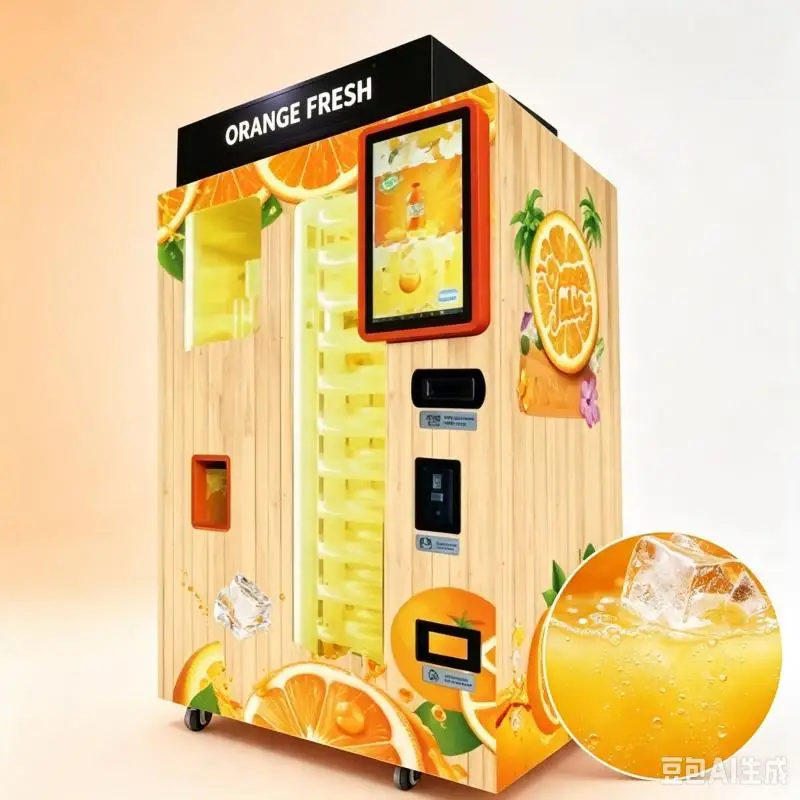Orange Juice Vending Machine Customized Fresh Juice Production Machine Commercial Automatic Extractor