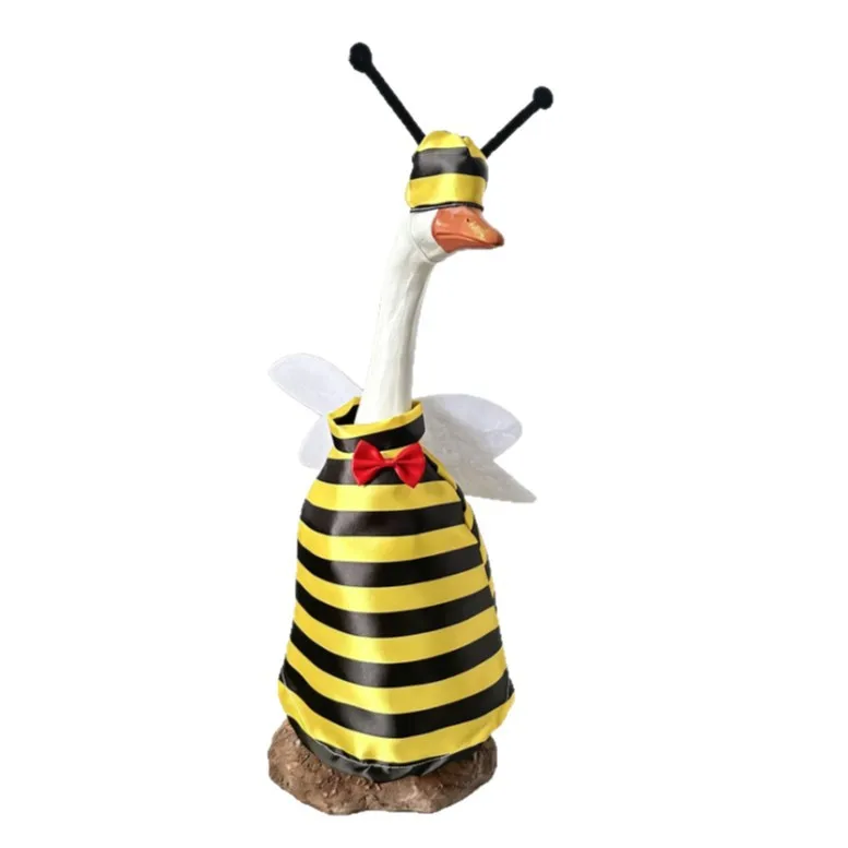 

Porch Goose Costume Bee Decor Doll Striped Wings Antenna Dress Up Prop Set