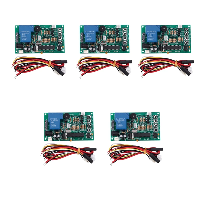 

Hot 5X Jy-15A Timer Board Timer Controller Power Supply For Coin Operated Water Pump Washing Machines Massage Chairs