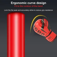 Kids Boxing Gloves Pu Punching Mitts Hand Protector For Bodybuilding Gym Training Exercise 4