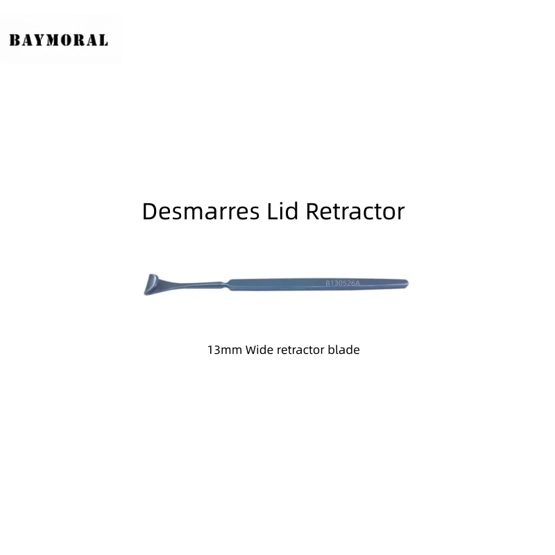 Desmarres Lid Retractor Retina Hooks & Spatulas, Muscle Hooks  Cataract surgical instruments and ophthalmic medical supplies