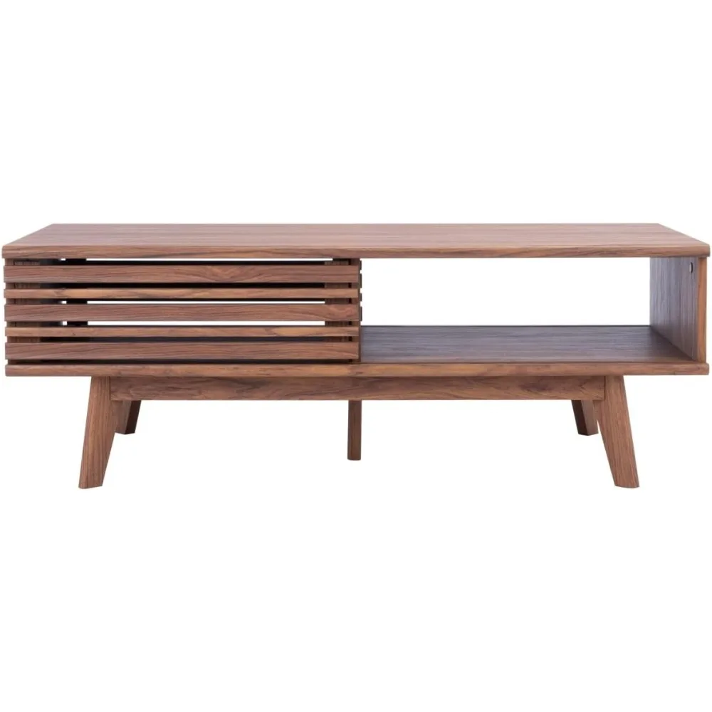 هوم كوليكشن روري اخروت رف واحد (46 واط × 23 د × 16 ساعة) طاولة قهوة #1