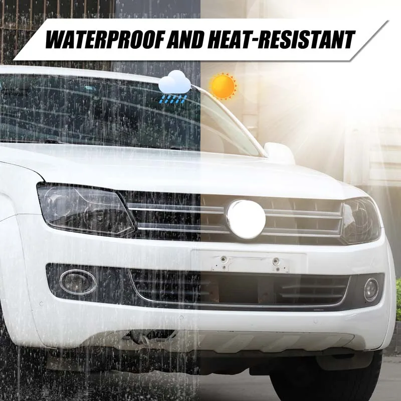 TPU Black For Volkswagen Amarok 2011-2018 car headlight rear headlight film decorative sticker car modification accessories