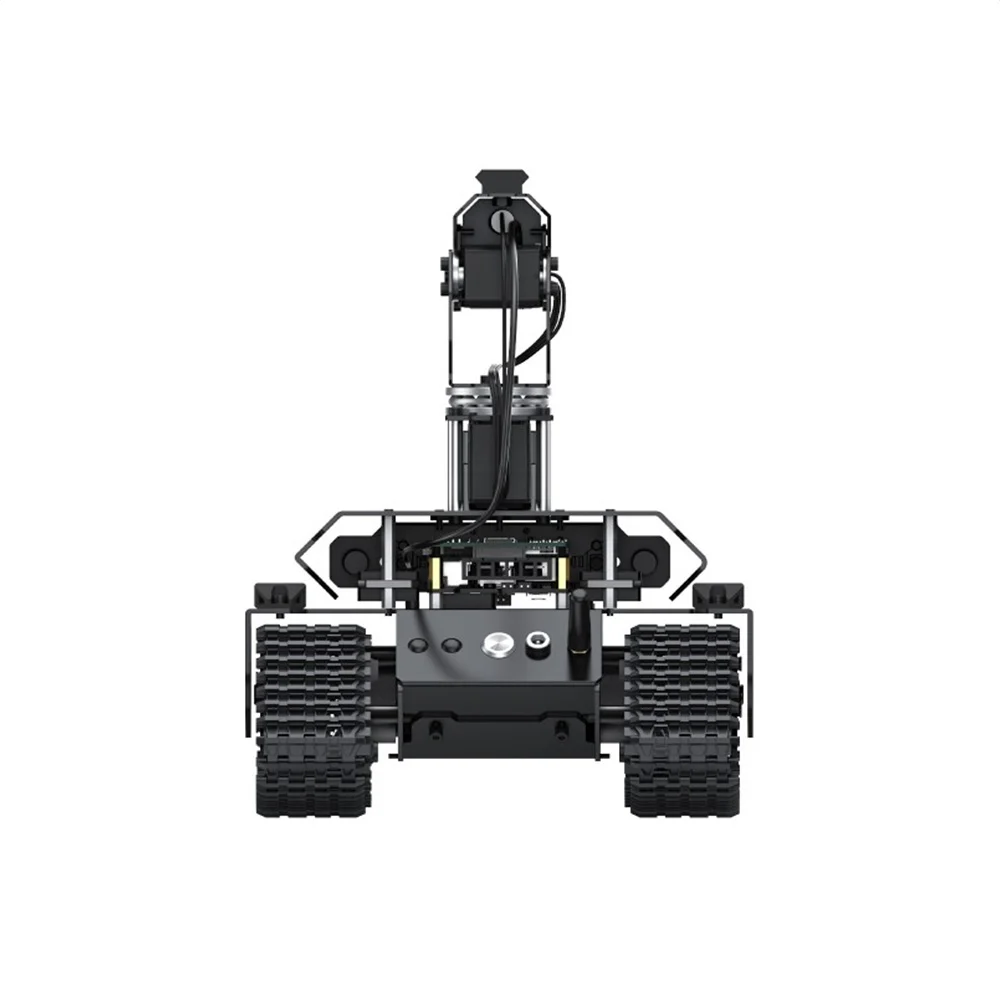 UGV Beast ROS 2 مفتوح المصدر للطرق الوعرة، روبوت AI مجنزرة، وحدات تحكم مزدوجة، رؤية الكمبيوتر لـ Raspberry Pi 4B / Raspberry Pi 5