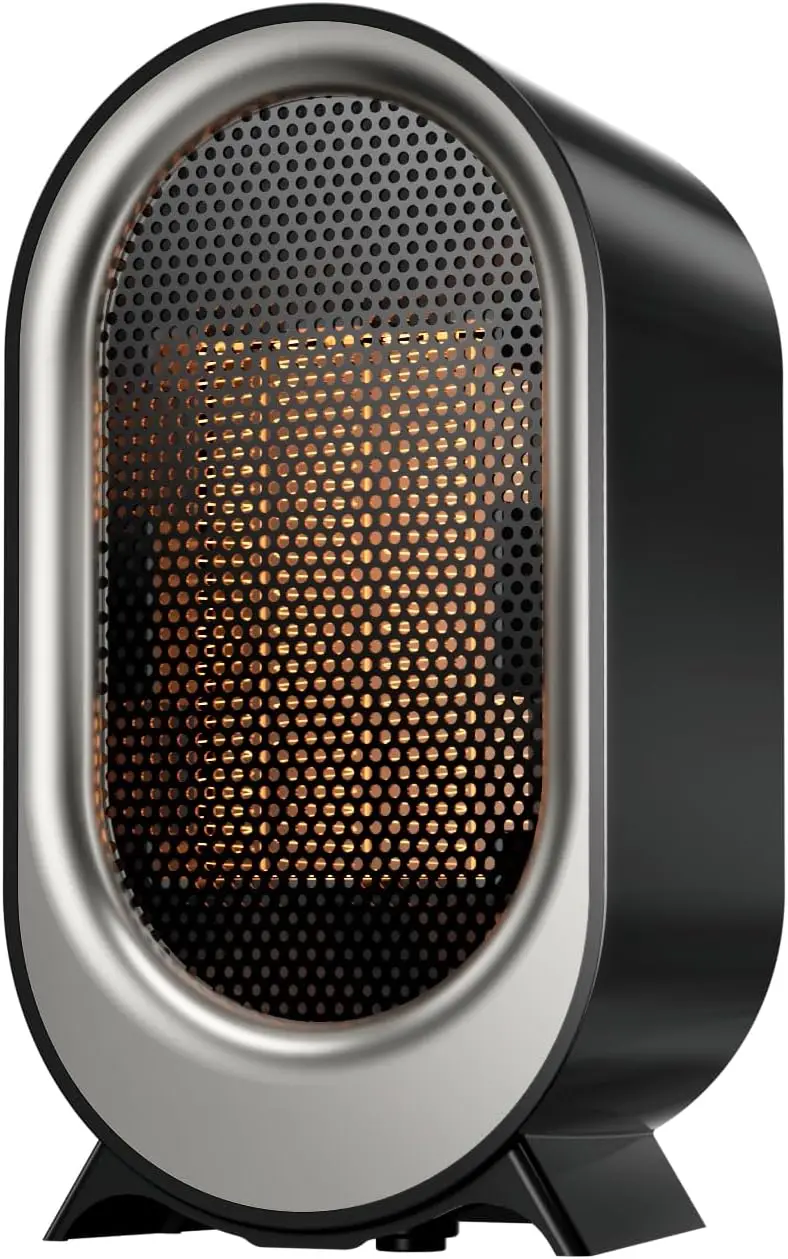 

Портативный керамический обогреватель PTC 850 Вт с термостатом, быстрый нагрев, бесшумный и безопасный для офиса и спальни