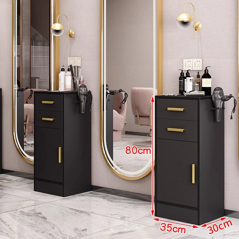 

New Mobile High-quality Beauty Salon Cabinet Salon Styling with Drawers Hair Salon Cabinet Barber Shop Furniture for Barbershop