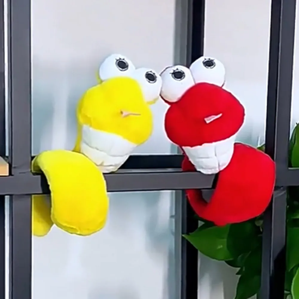 

Simulation Snake Year Slap Bracelet Circle Toy Soft Plush Doll Slap Bracelet Wrist Style Cute Snake Plush Wrist Band Kids