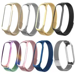 Bracelet for Xiaomi Mi Band 7 NFC Strap Sport milanese loop wristband Miband7 smartwatch Replacement belt on mi band 5 4 3 6