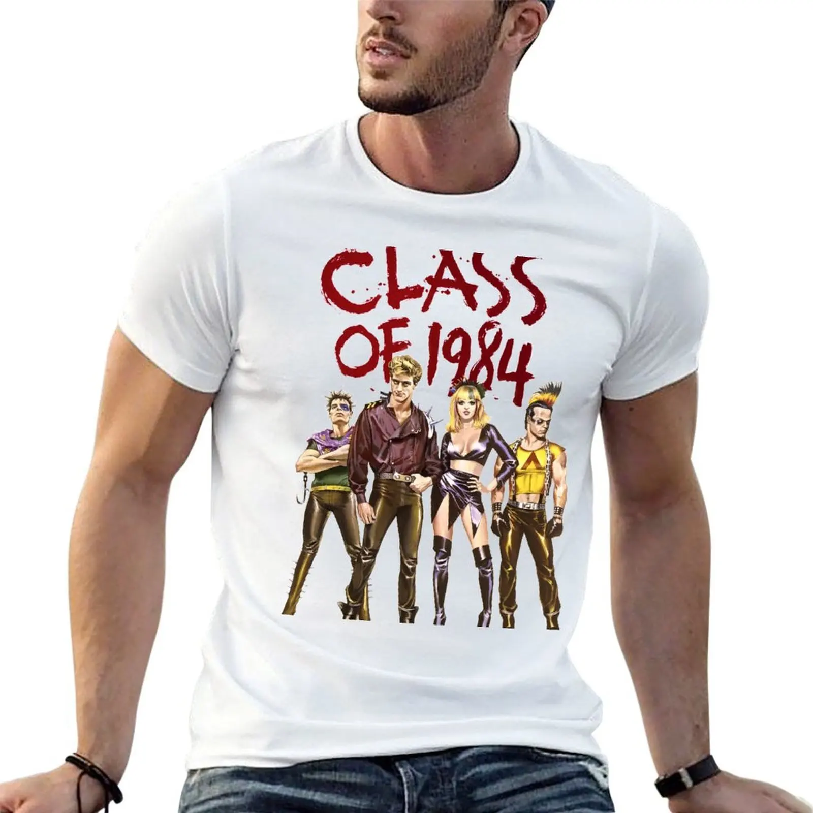 

CLaSs of 1984! T-Shirt t shirts for man graphic tees men t shirt cotton 100% T-Shirt
