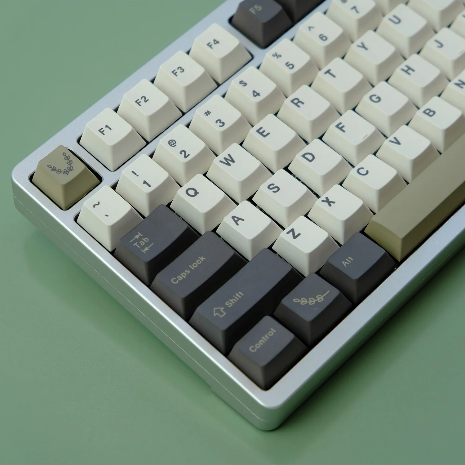 

KYOMOT 129 Keys GMK Olive keycaps Cherry Profile PBT Dye SUB Classic Retro Keycap for MX Switche DIY Custom Mechanical Keyboard
