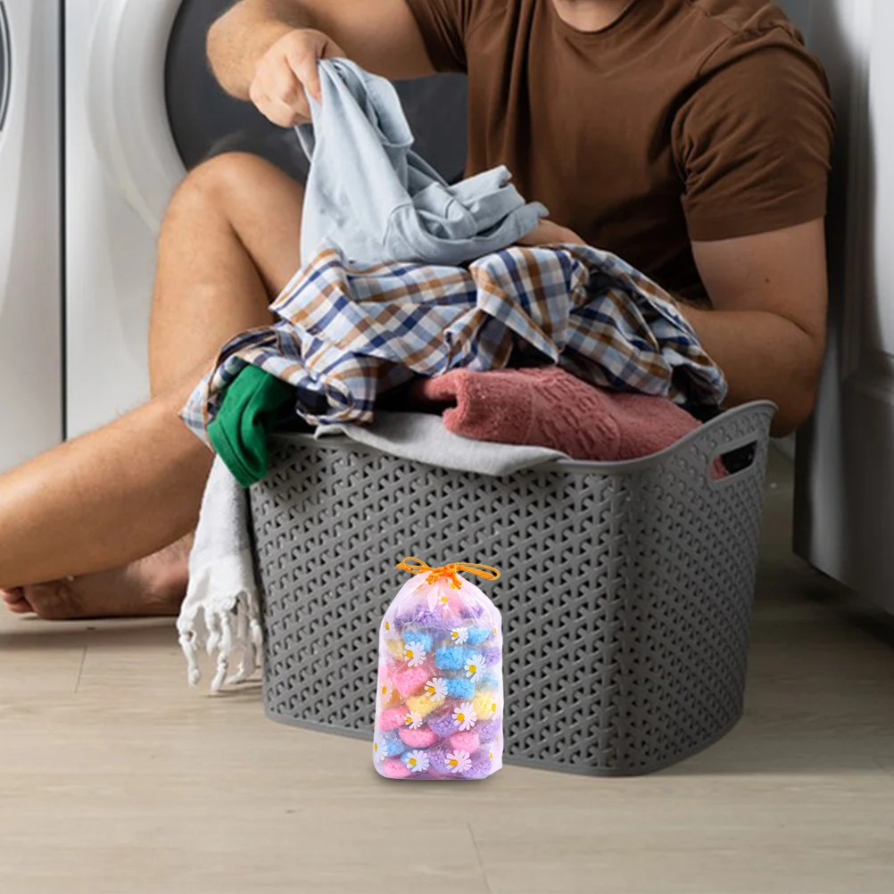 

60pcs Scented Laundry Beads Long Lasting Freshness Cleaning Concentrate For Home Travel Hotel Washing Clothes Supply Air