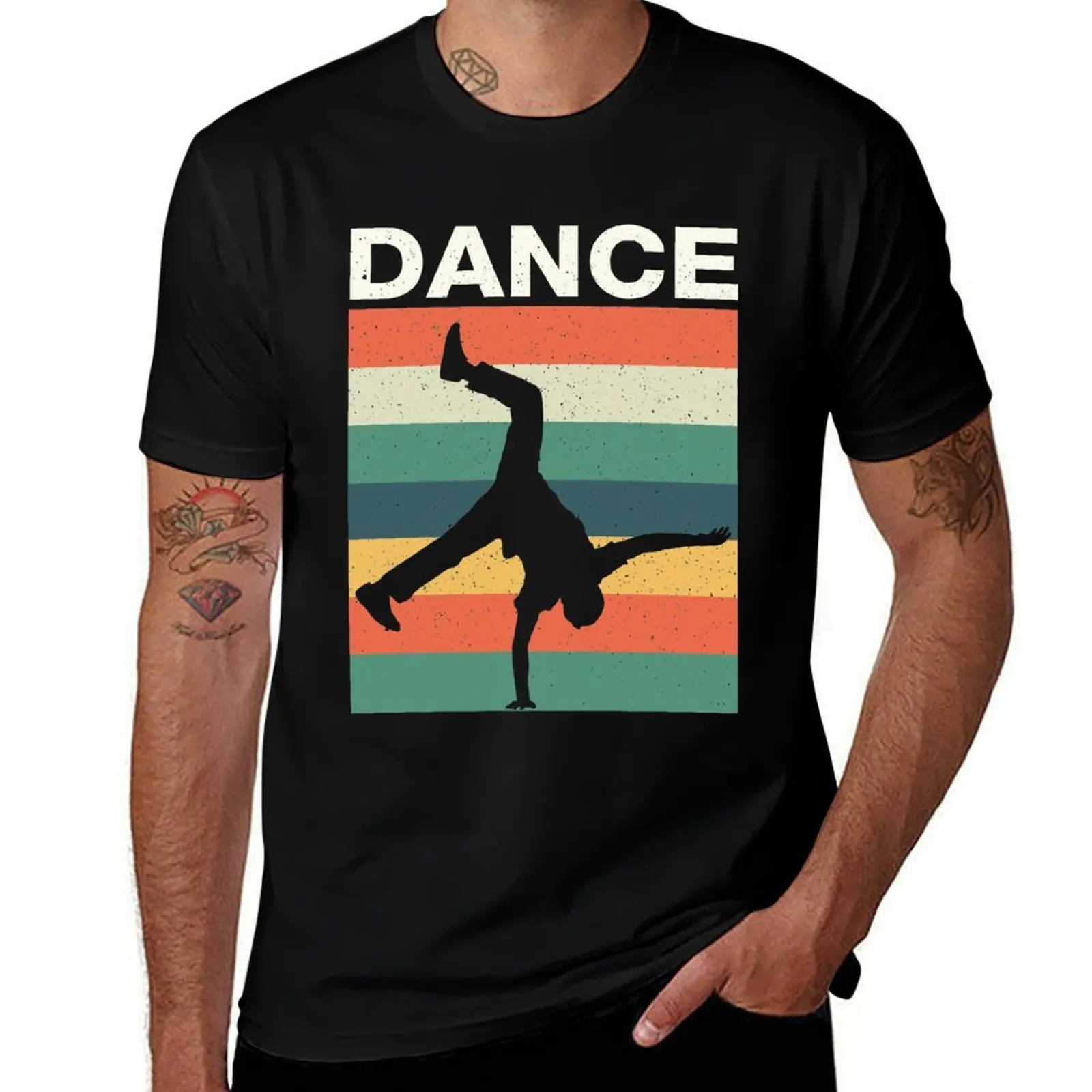 

Breakdancer T-Shirt t shirts cotton 100% black cotton t-shirt plain for man package man t shirt cotton T-Shirt