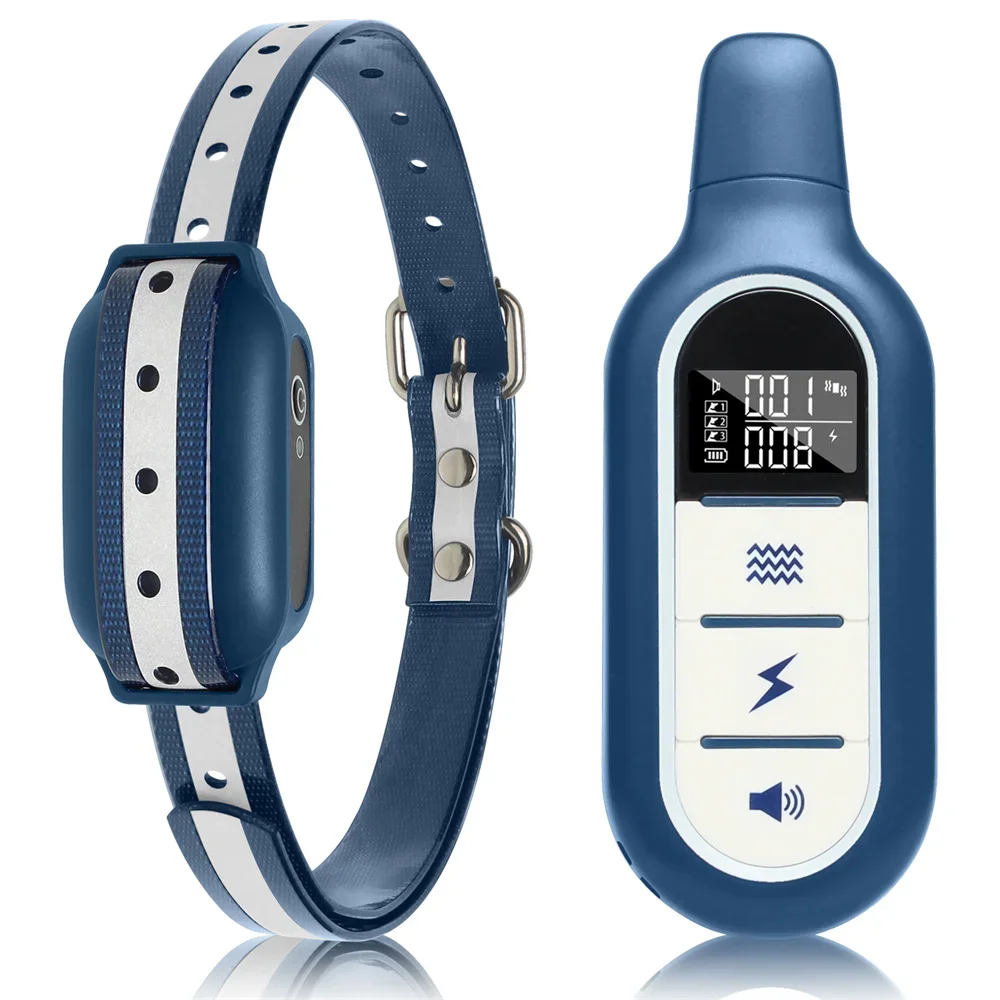

Dog Training Collar Remote Control Bark Stop 3 Modes Beep Vibration Static Waterproof 3300 Feet Rechargeable for All Dogs