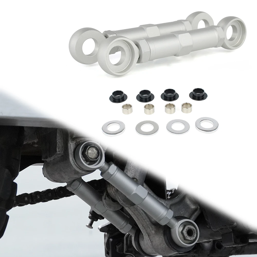 

For Honda CTX700 NC750X Kawasaki KLR650 Yamaha Tenere 700 BT1100 Suzuki RM250 BOULEVARD Motorcycle Adjustable Lowering Links Kit
