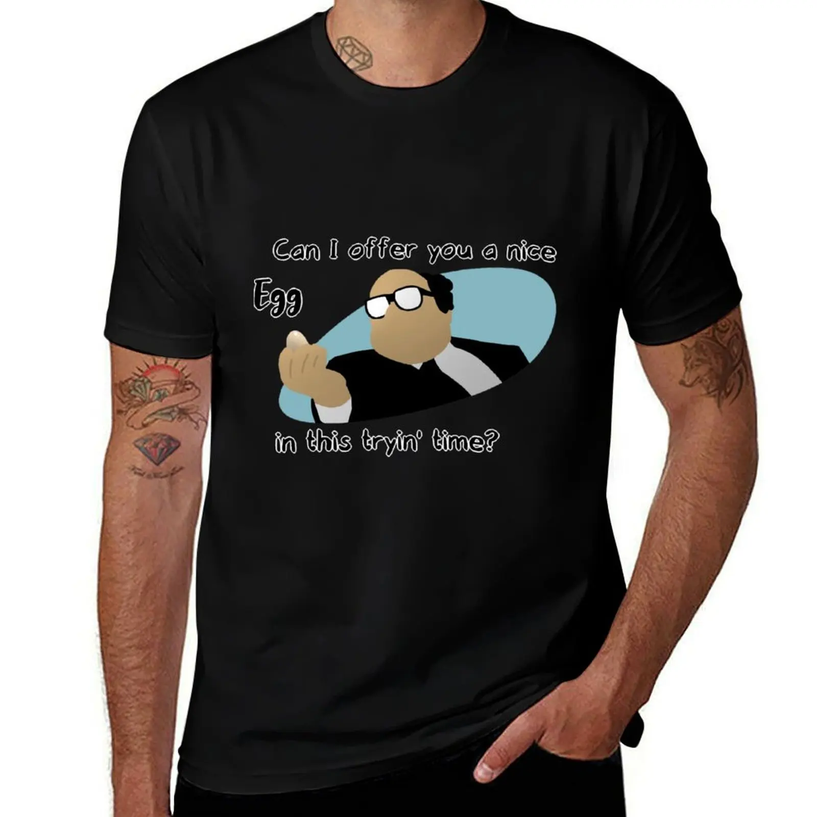 Can I offer you a nice egg T-Shirt Industrial Work Tee Shirt